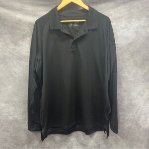 511 Tactical Black Long Sleeve Polo Shirt Size XL